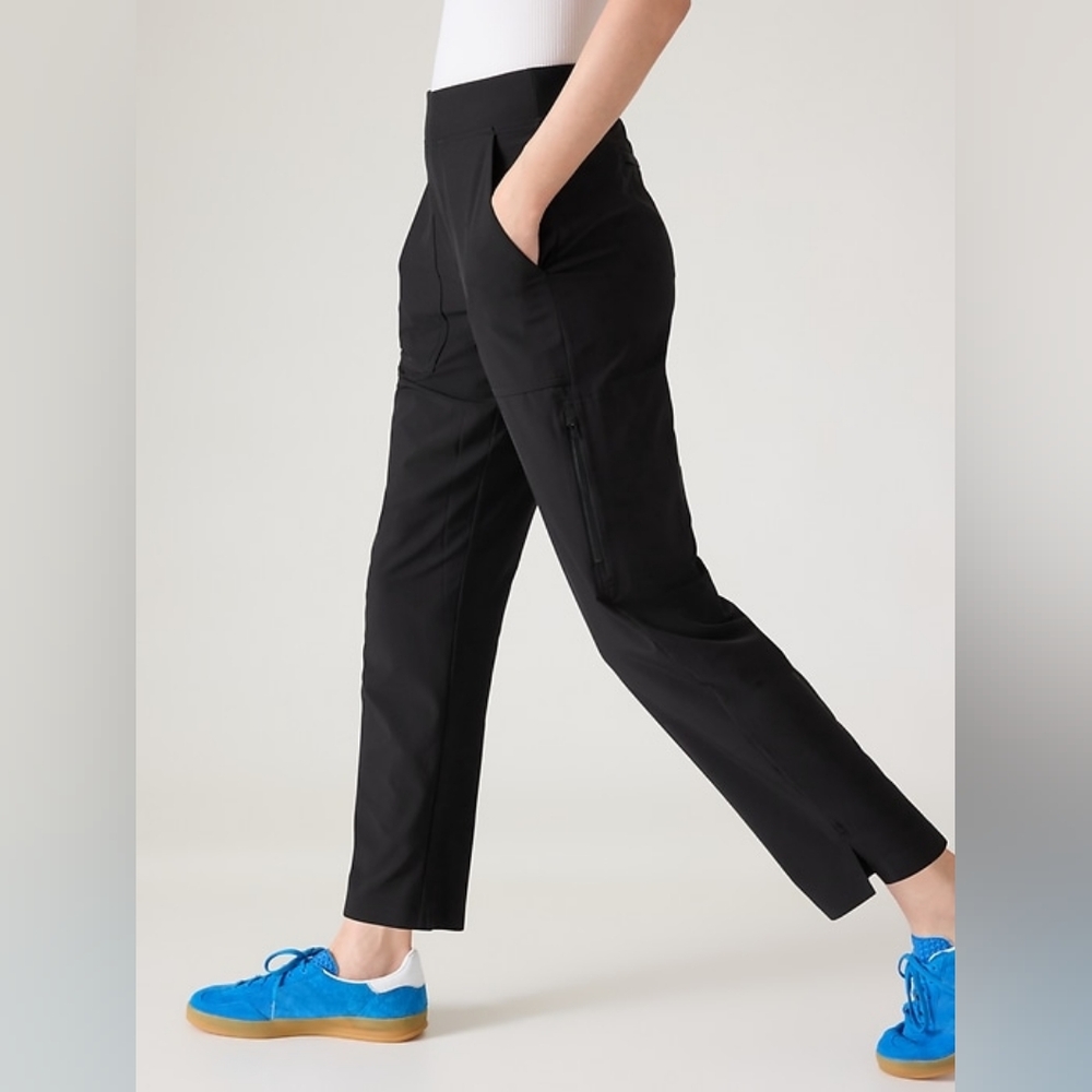 NWOT Athleta Brooklyn Mid Rise Ankle Utility Pant - Picture 3 of 6